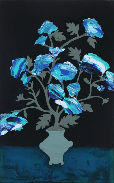 wild flower,판넬위아크릴,분채 32x50cm (2).JPG
